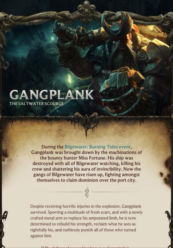 Gangplank new classic skin! | League Of Legends Official Amino