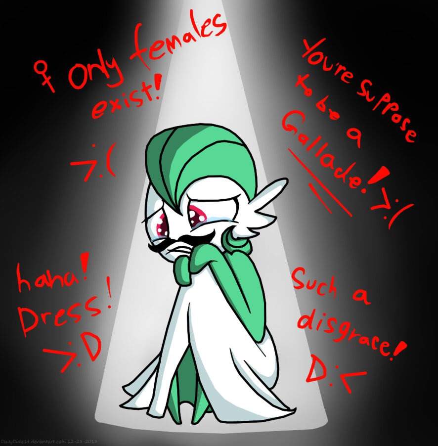 Male Gardevoir? 