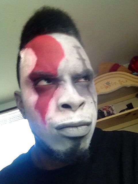 remembering my kratos makeup test cosplay amino kratos makeup test cosplay amino