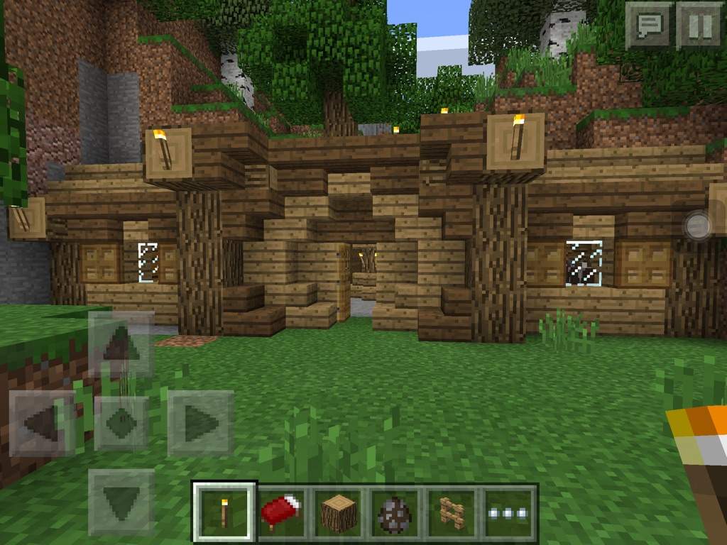 Minecraft Hobbit House Entrance