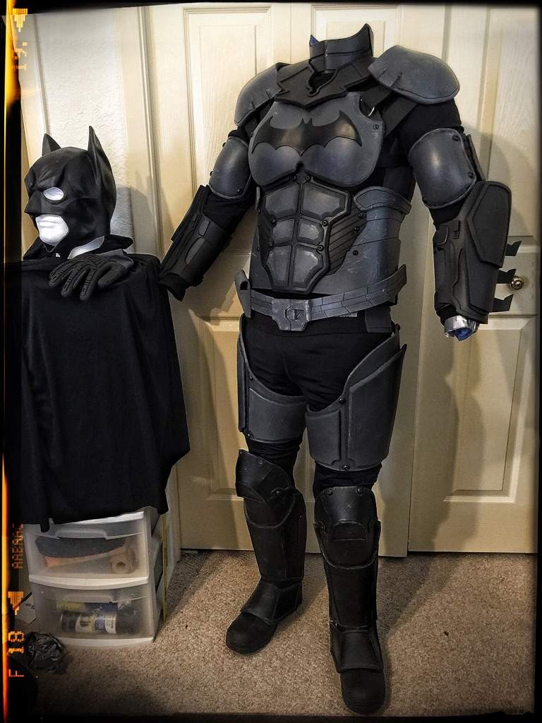 Duct Tape Dummy Modeling my Batman Arkham Origins Cosplay | Cosplay Amino