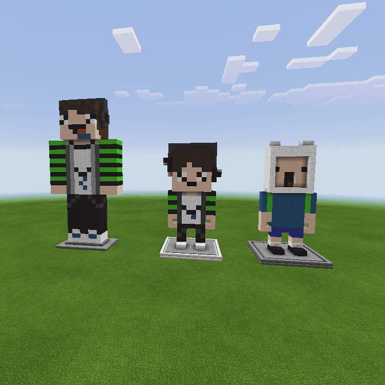 Im Makeing Minecraft Player Statues Minecraft Amino 