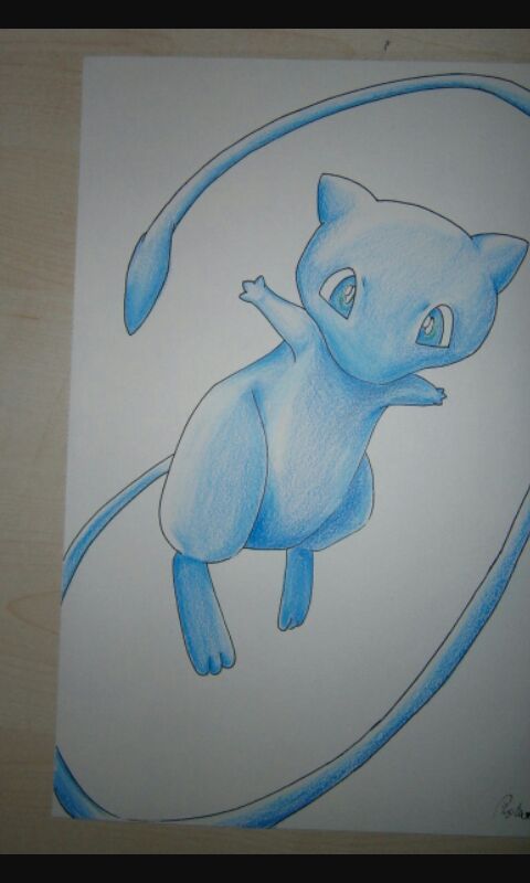 Shiny mew drawing | Pokémon Amino