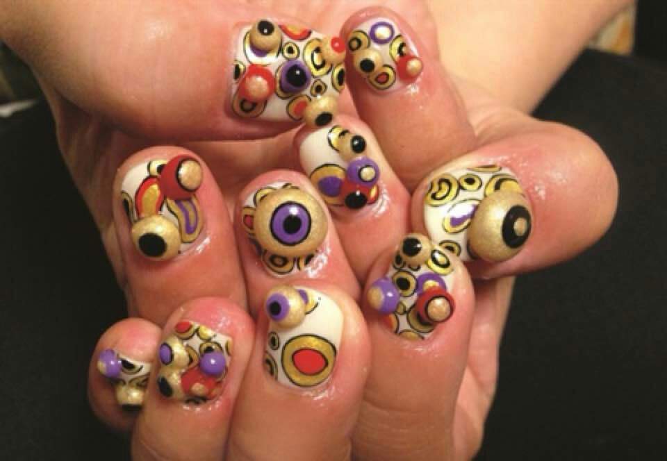 Japanese Character Nail Art Trends - wide 2