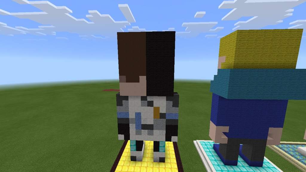 Im Makeing Minecraft Player Statues Minecraft Amino 