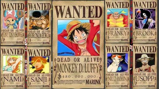 New Wanted Poster For Mugiwara Crew!! | Anime Amino