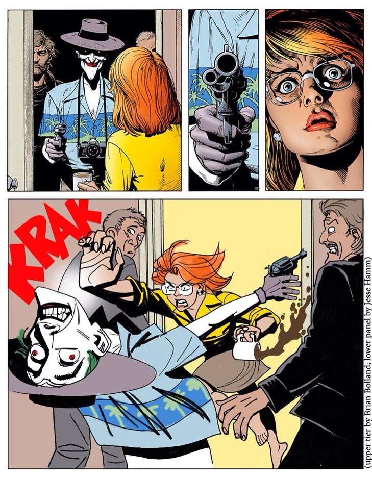 Question what if batgirl had killed the joker in Alan Moore killing joke. 