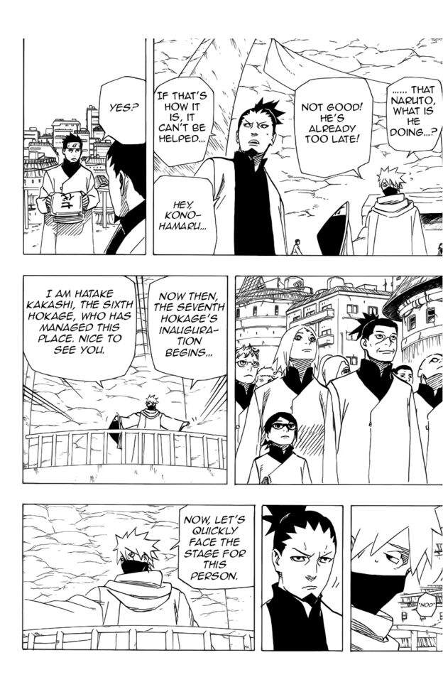 SPOILERS!!!!! The Day Naruto Became Hokage Special - Manga Chapter ...