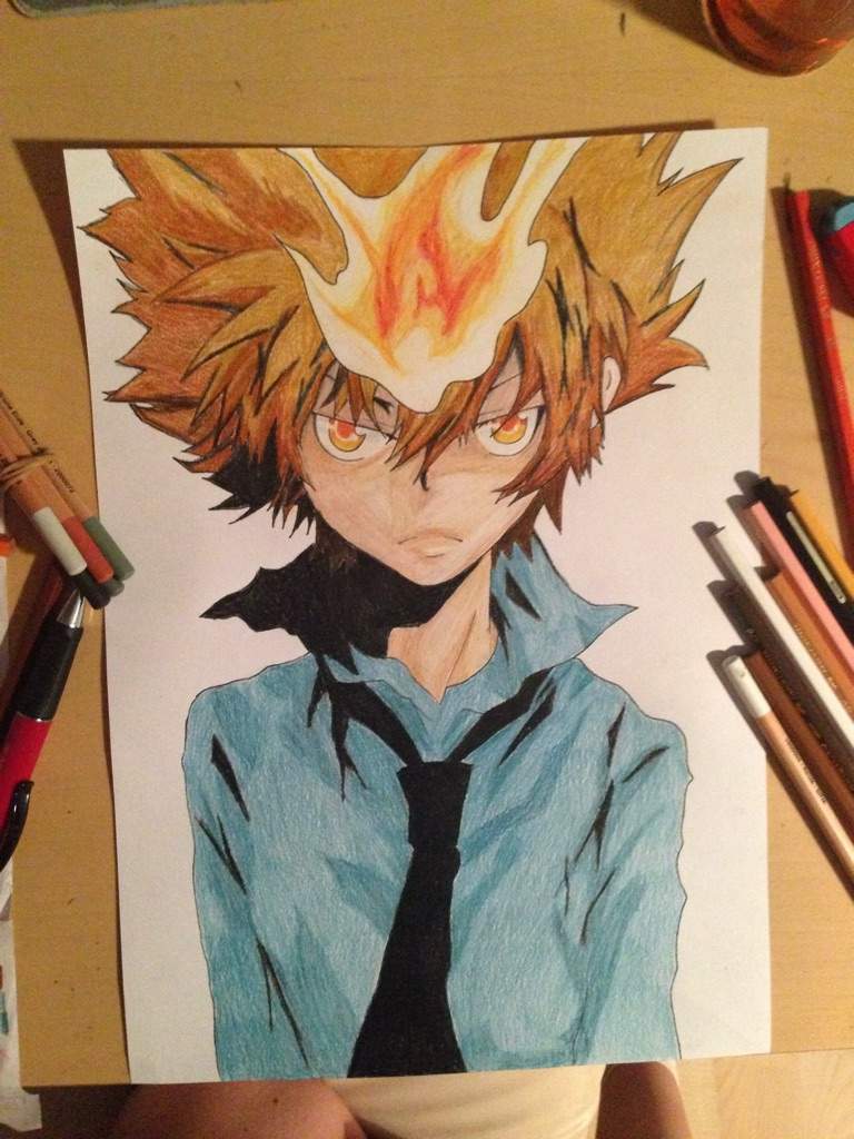 10th Vongola Tsuna Drawing Anime Amino