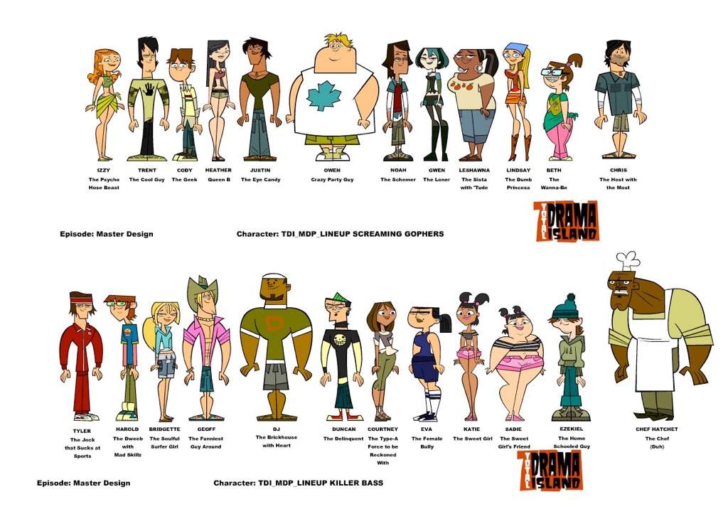 Total Drama Island | Virtual Space Amino