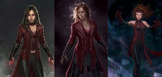 Alternate Scarlet Witch Design For Avengers Age Of Ultron Revealed Comics Amino