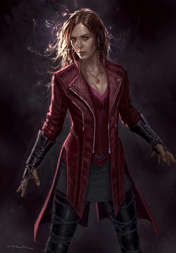 Alternate Scarlet Witch Design For Avengers: Age Of Ultron Revealed ...