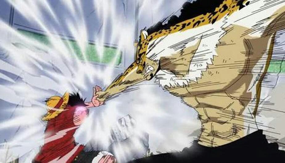 Luffy Vs Rob Lucci Anime Amino