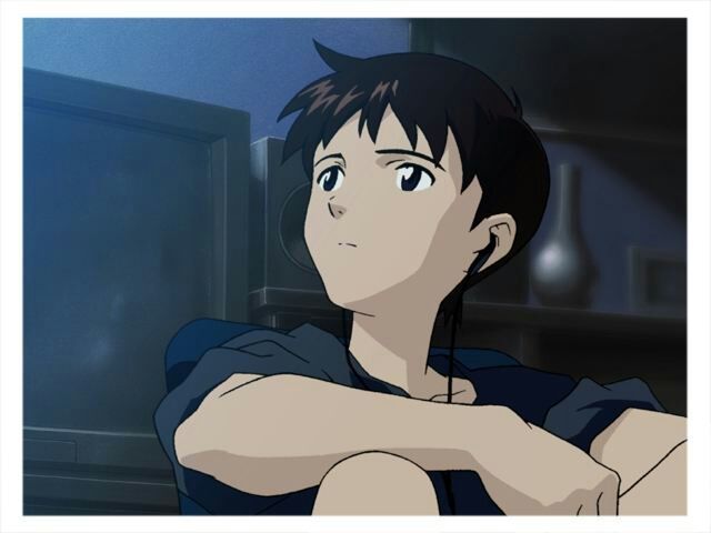 Honestly, I can relate to Shinji and maybe that's one of the reasons I...