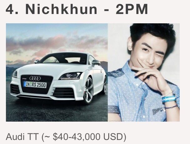 Idols And Their Cars KPop Amino