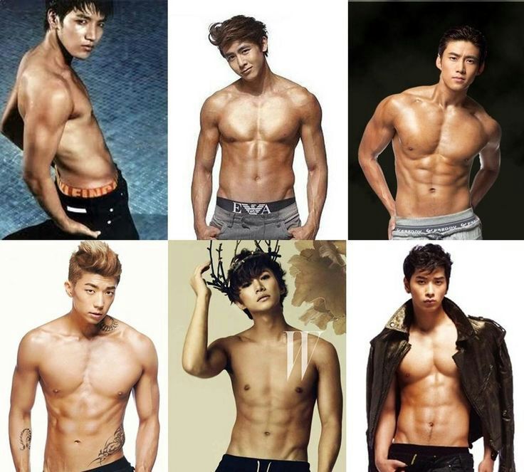 Kpop Idols With Abs(Part 1) .