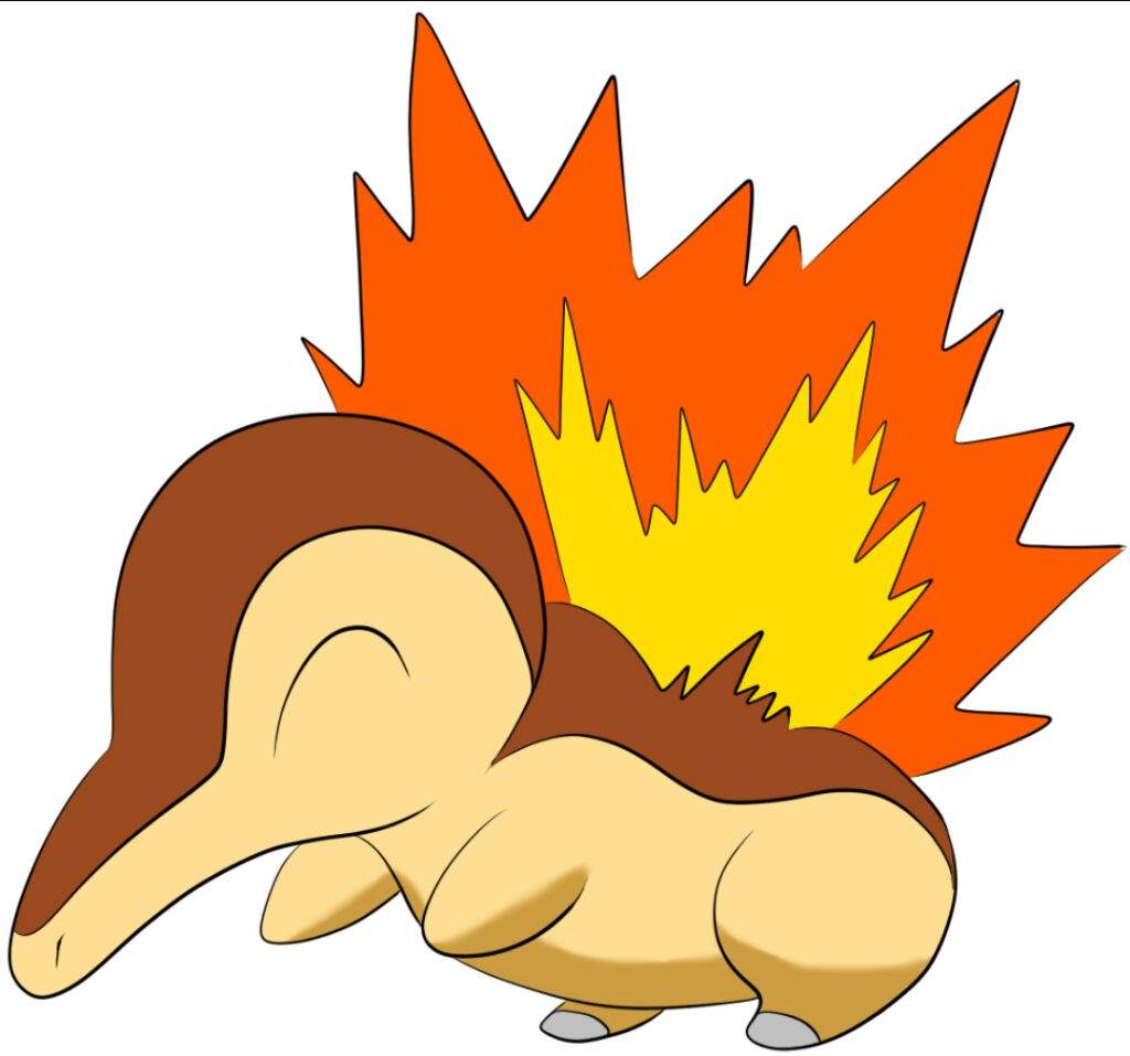 pokemon center cyndaquil