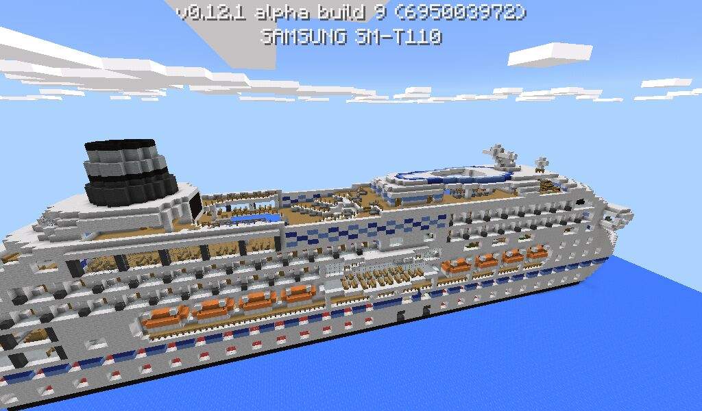 Epic Cruise ship!(Mcpe) | Minecraft Amino