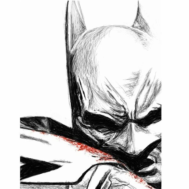 Digital Batman Drawing Comics Amino