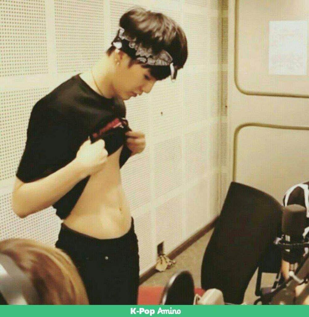 suga without shirt