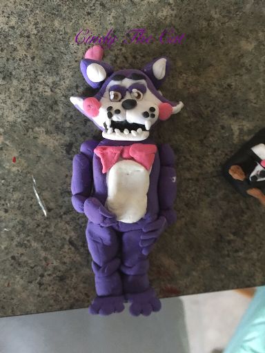 how to make clay fnaf characters