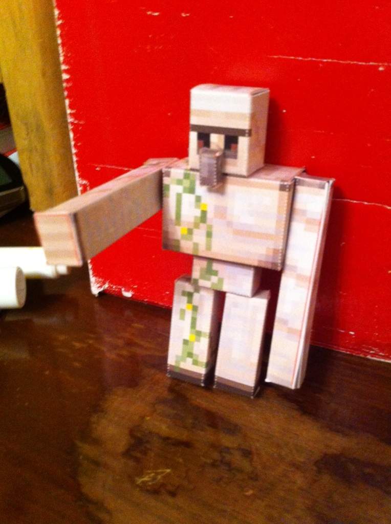 Iron golem papercraft | Minecraft Amino