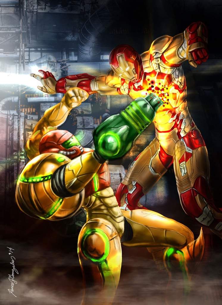 Samus Suits Vs Iron Man Suits | Video Games Amino