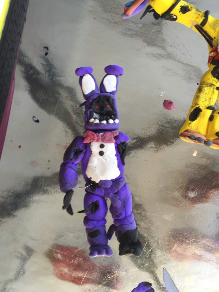 how to make clay fnaf characters