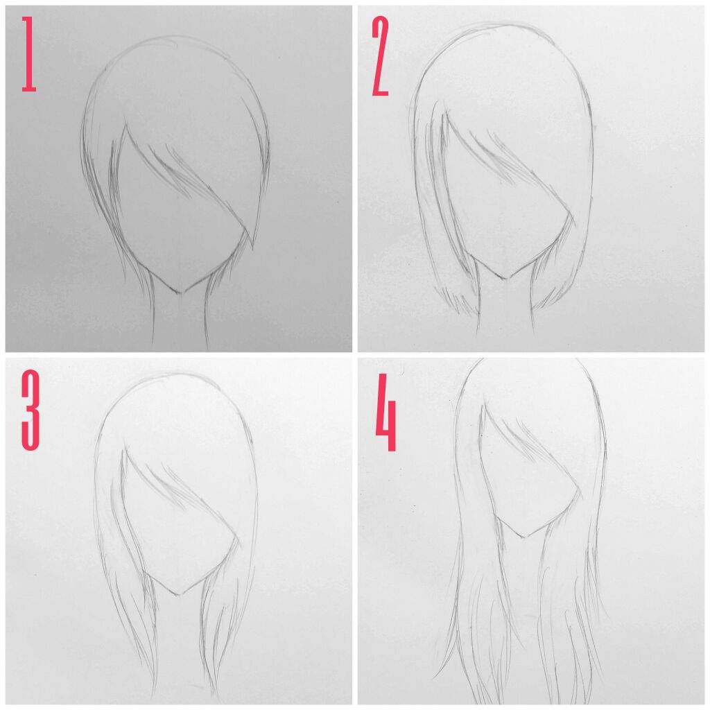 Drawing tips/basic tutorial (Hair pt. 1) | Anime Amino