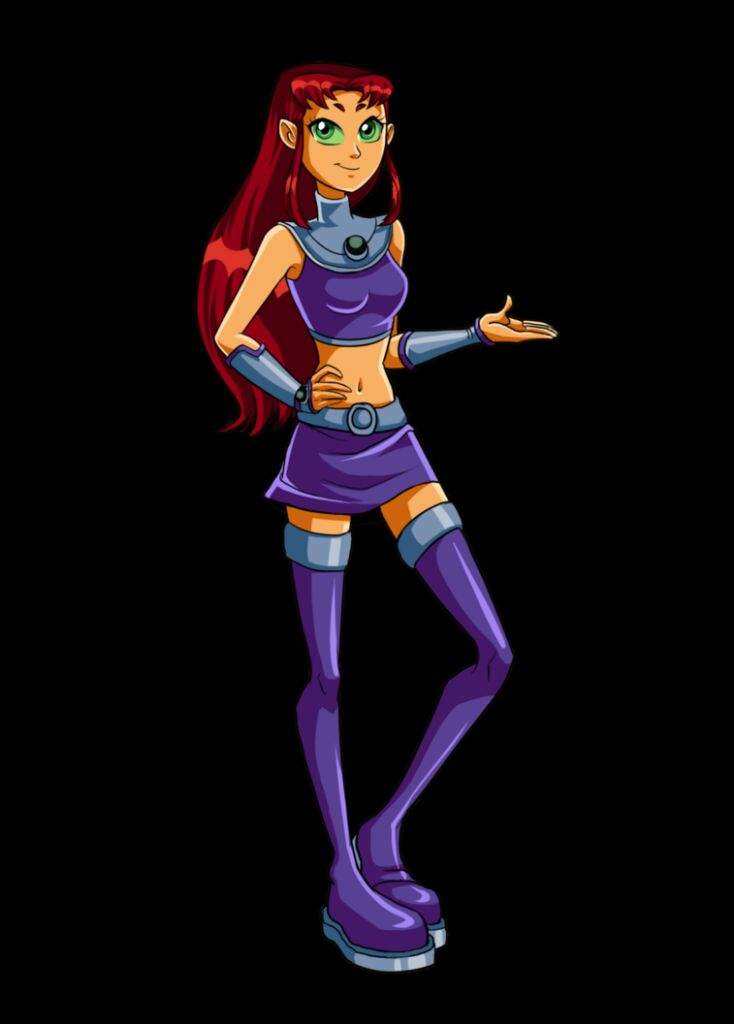 I one of my next cosplay is Starfire, from Dc comics. 