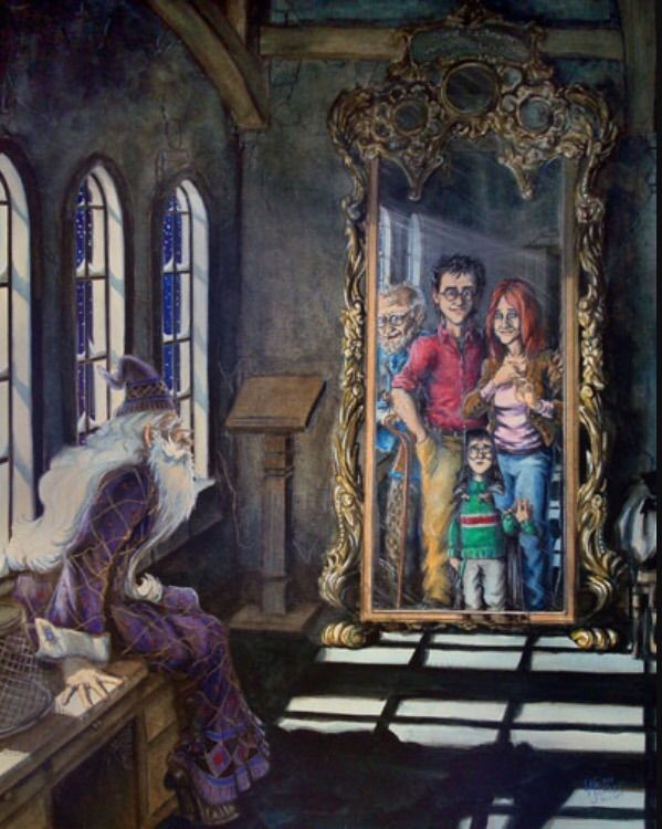 The Mirror Of Erised | Harry Potter Amino