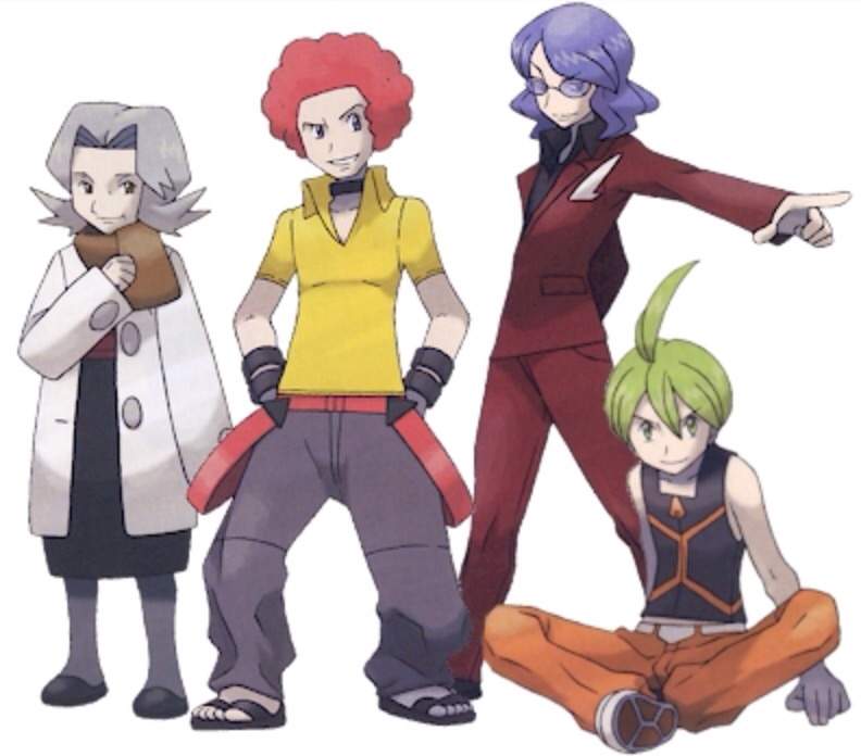 Sinnoh Elite Four + Champion Pokémon Amino