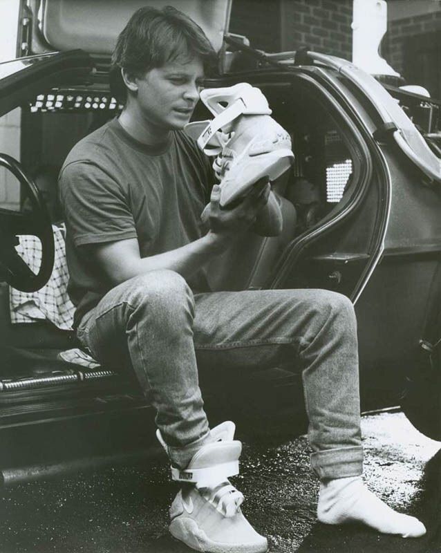 marty mcfly nikes for sale