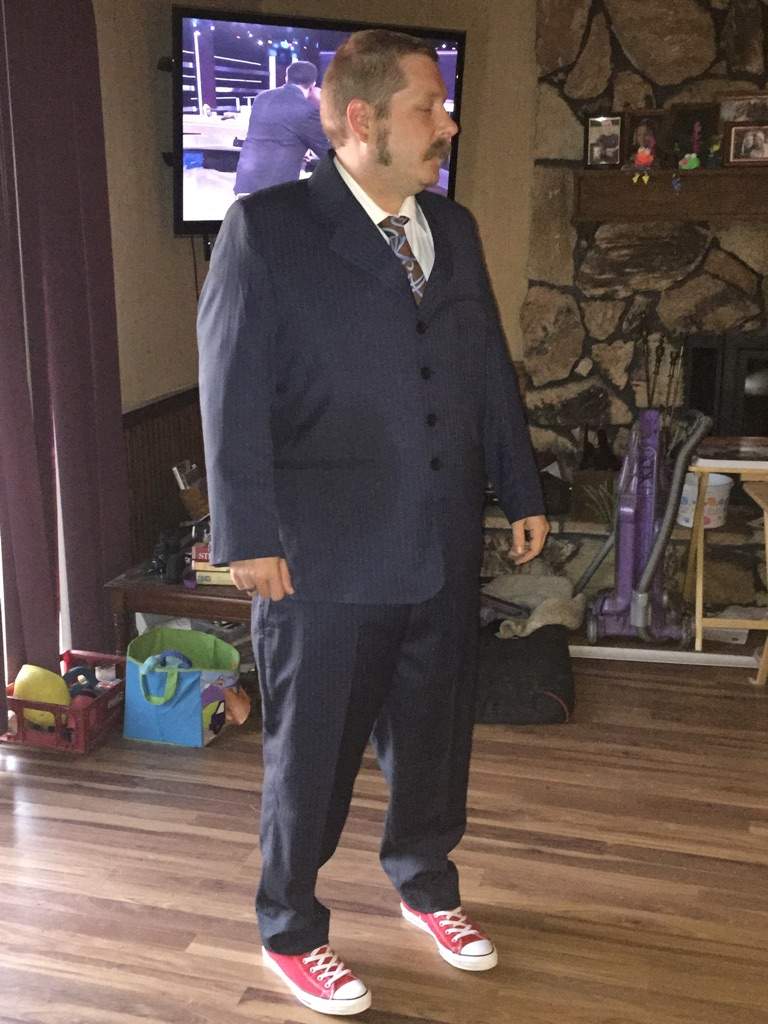 suit with chuck taylors