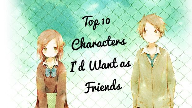 Image result for characters I want as friends