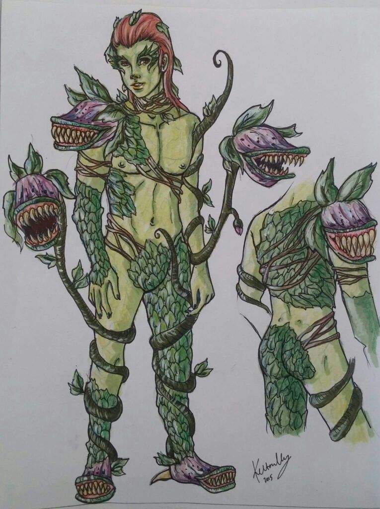 Poison Oak (Genderbend Poison Ivy) from Batman/Gotham City Sirens.