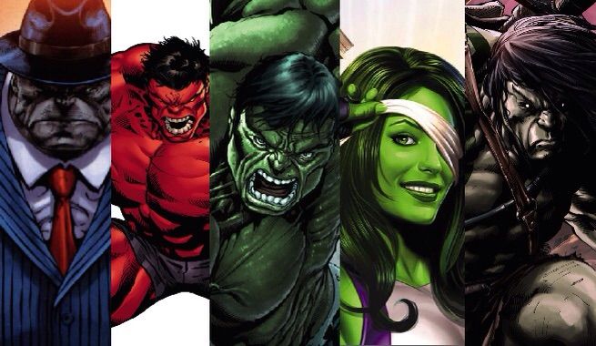 All the versions of the Hulk | Comics Amino