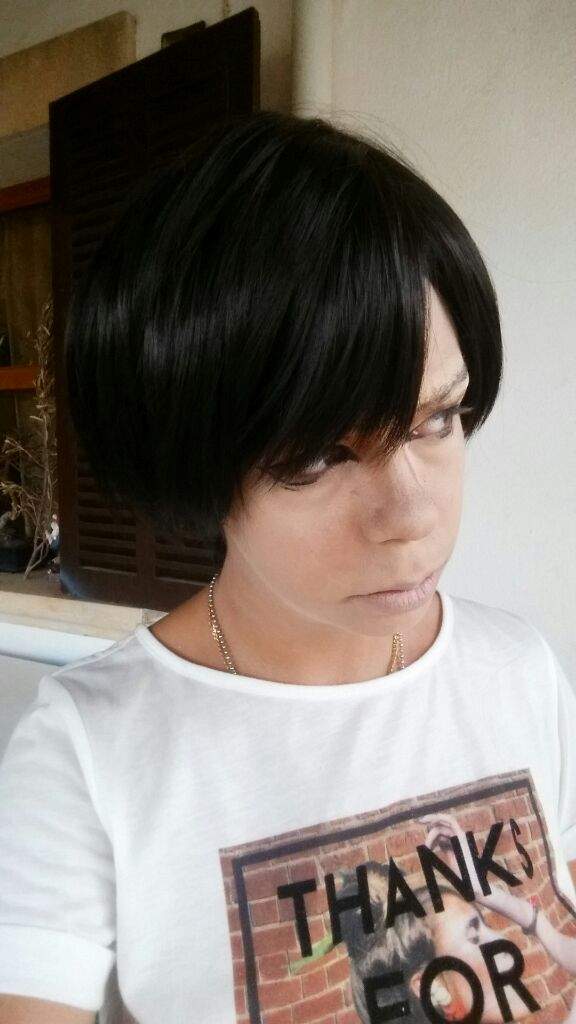 Levi Ackerman Make Up test 2 | Cosplay Amino