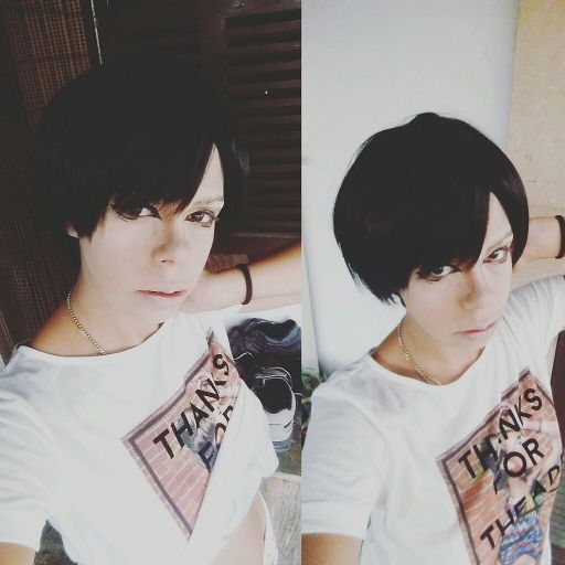 Levi Ackerman Make Up test 2 | Cosplay Amino