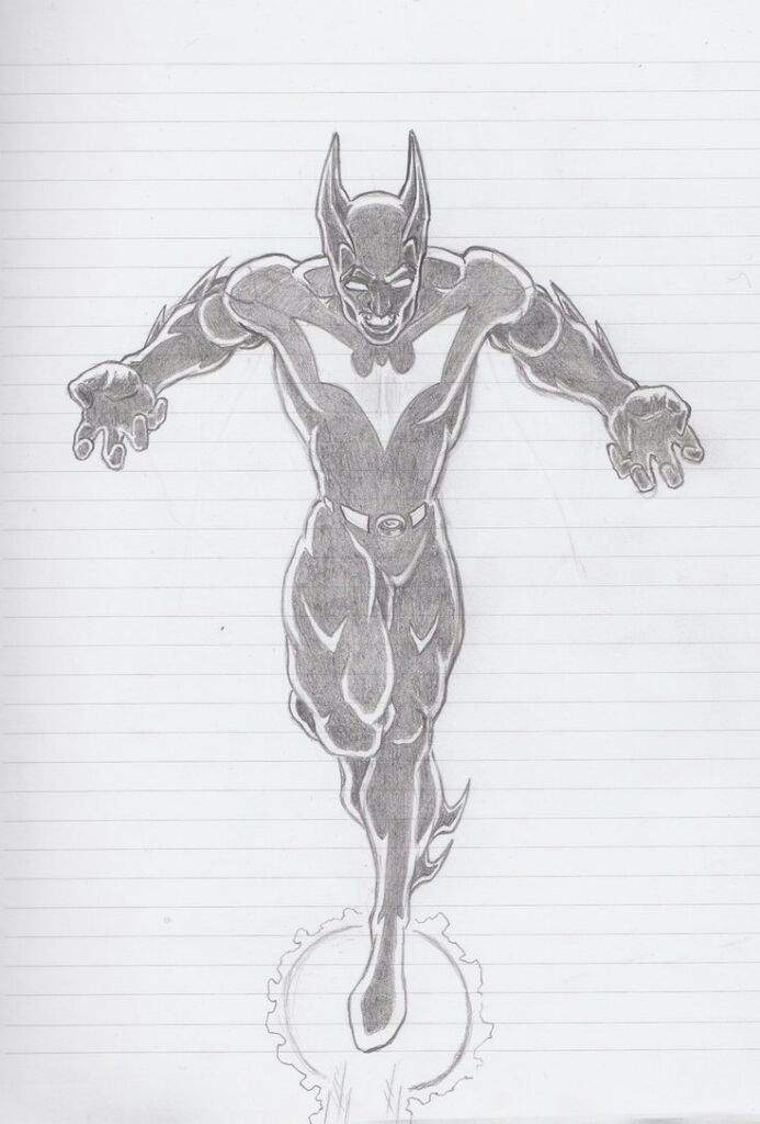 Batman beyond drawing. 