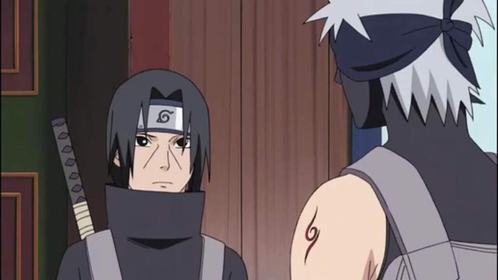 Kakashi and itachi when they were in Anbu black ops | Anime Amino