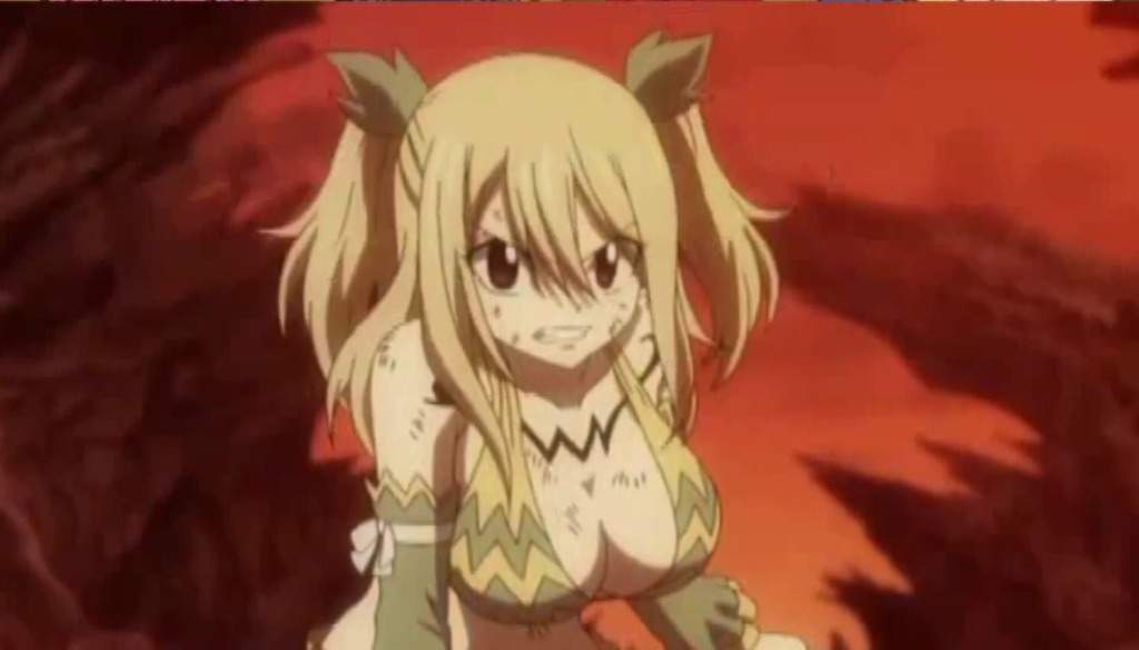 Fairy Tail Episode 74 Lucy New Power Star Dress Anime Amino