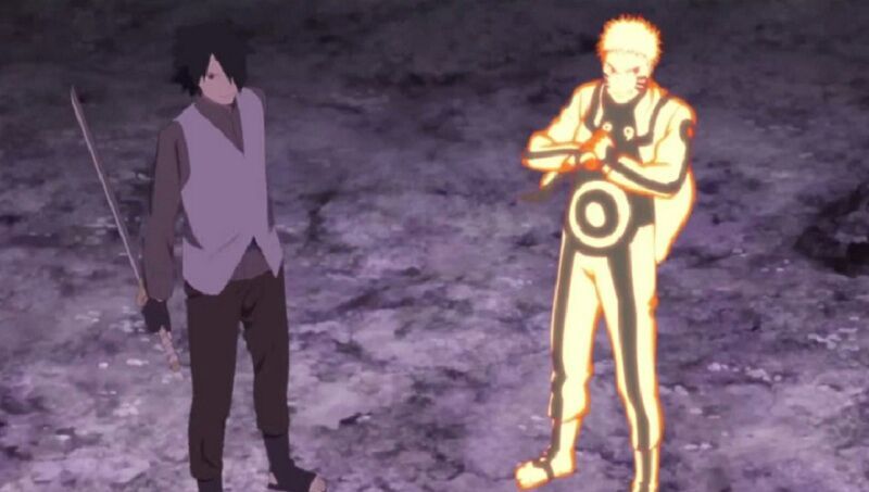 Boruto Naruto Y Sasuke Vs Momoshiki Pelea Completa Sub