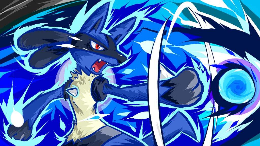 Heres A Cool Picture Of Lucario Pok Mon Amino