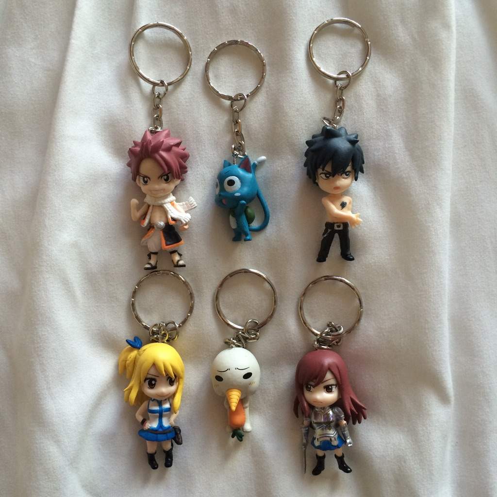 plush keychain anime