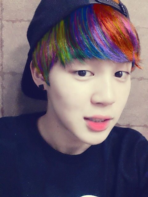 I changed bts  hair  colors  hehe K Pop Amino