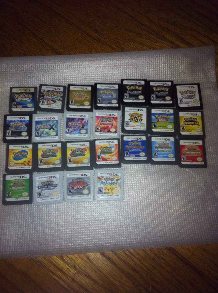 pokemon games for ds and 3ds
