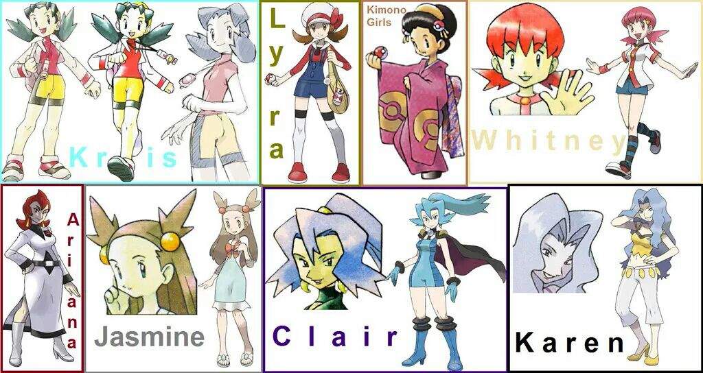 Character Tourney Poll: Johto Female | Pokémon Amino