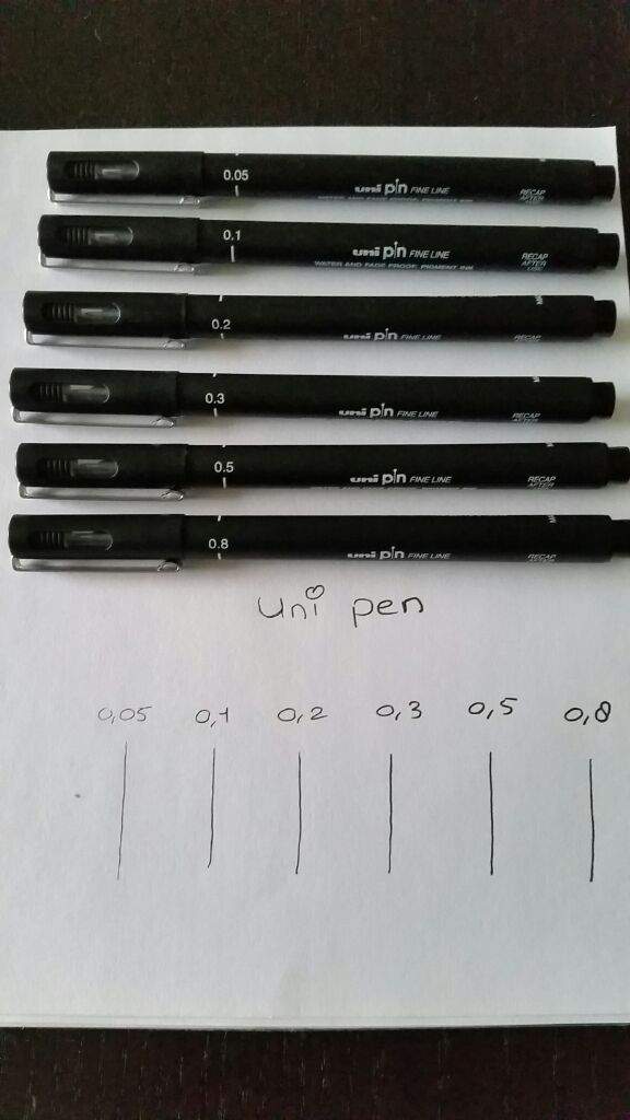 uni pen