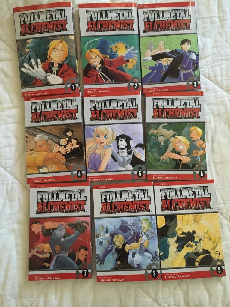 fullmetal alchemist hardcover set